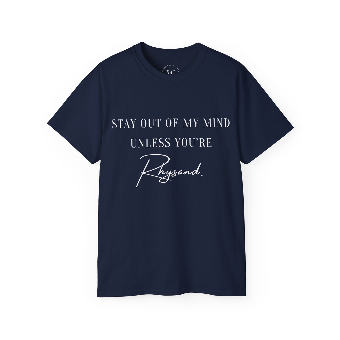 Kaufuniversum - Stay Out of My Mind Unless You are Rhysand | Bookish Fantasy T-Shirt | ACOTAR Romantasy Shirt | Book Boyfriend Tee | Velaris Lover Shirt