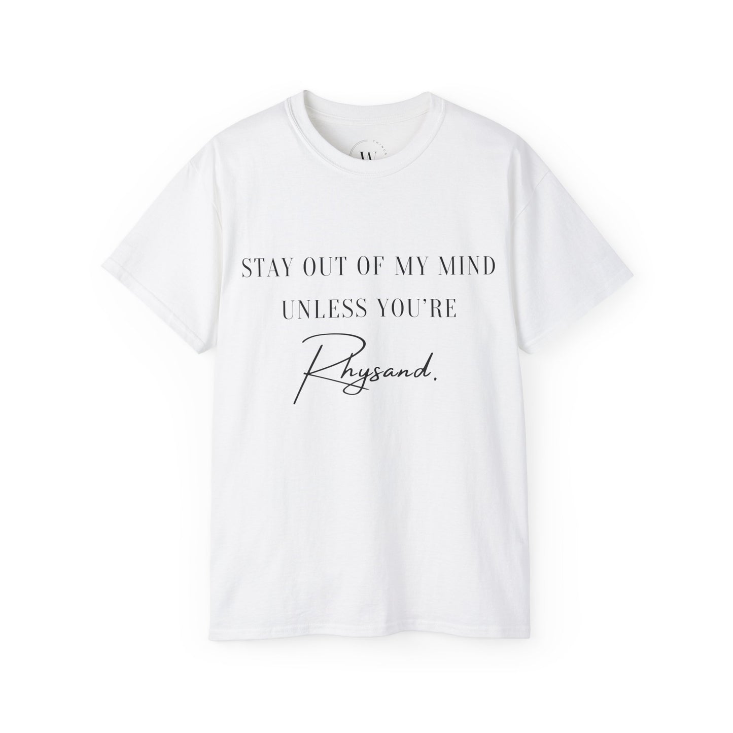 Kaufuniversum - Stay Out of My Mind Unless You are Rhysand | Bookish Fantasy T-Shirt | ACOTAR Romantasy Shirt | Book Boyfriend Tee | Velaris Lover Shirt