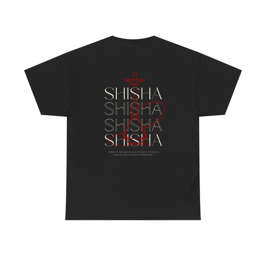 Shisha Vibes Unisex Heavy Cotton Tee, Perfect for Hookah Lovers | Shisha Fan Gift | Smoking Lounge Shirt | Casual Streetwear