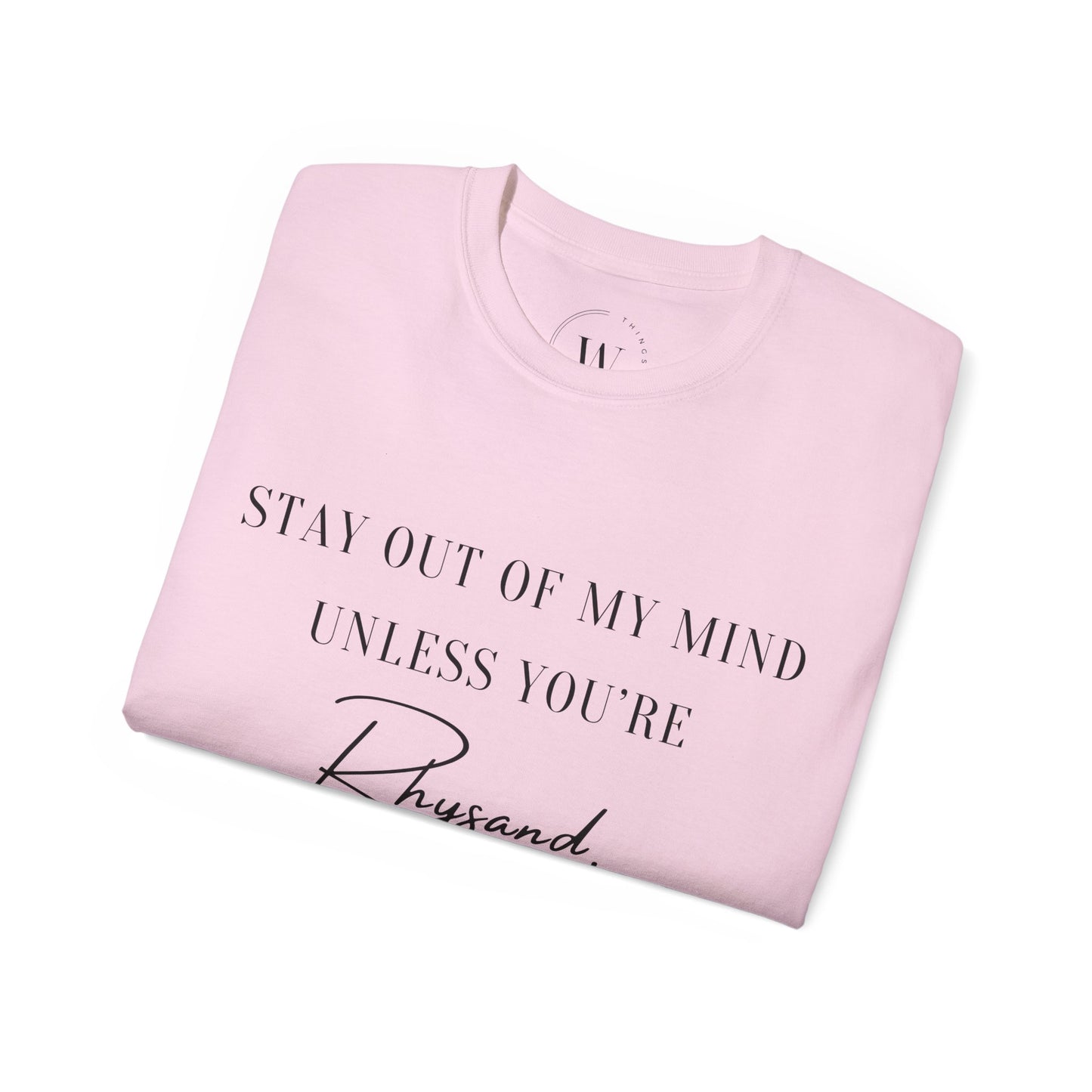 Kaufuniversum - Stay Out of My Mind Unless You are Rhysand | Bookish Fantasy T-Shirt | ACOTAR Romantasy Shirt | Book Boyfriend Tee | Velaris Lover Shirt