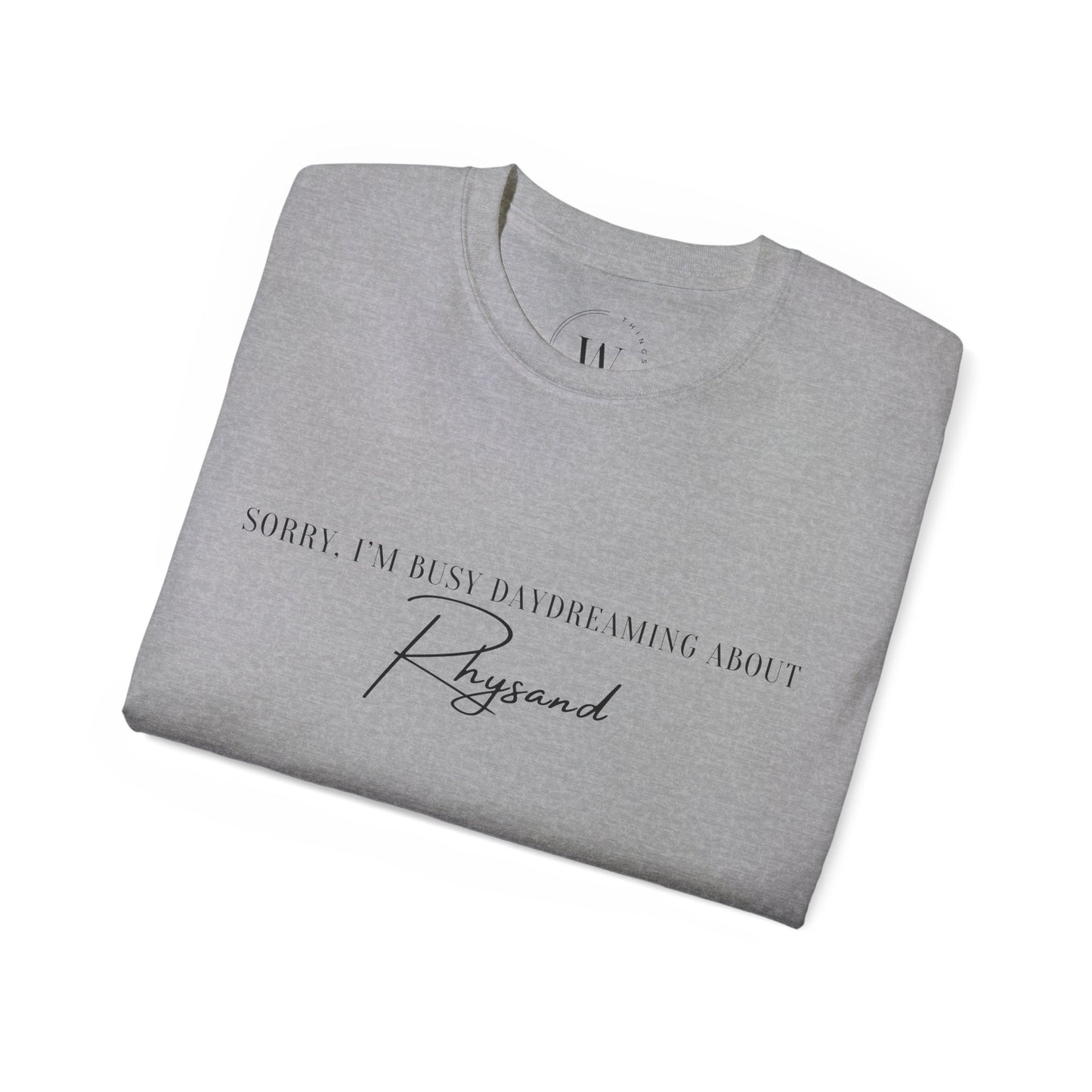 Kaufuniversum - Sorry Im Busy Daydreaming About Rhysand  Night Court Shirt | Romantasy Tee |  Fae Lover T-Shirt | Fantasy Book Merch | Book Boyfriend Shirt