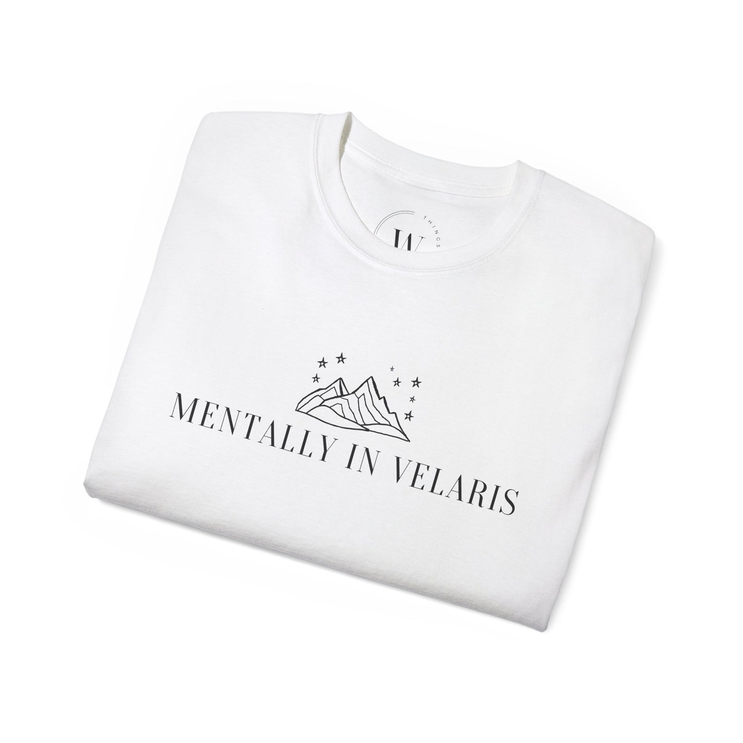 Kaufuniversum - Mentally in Velaris | Night Court Aesthetic Shirt | Rhysand Bookish Tee | Romantasy Fantasy Lover Gift | Fae Merch | Book Boyfriend Shirt