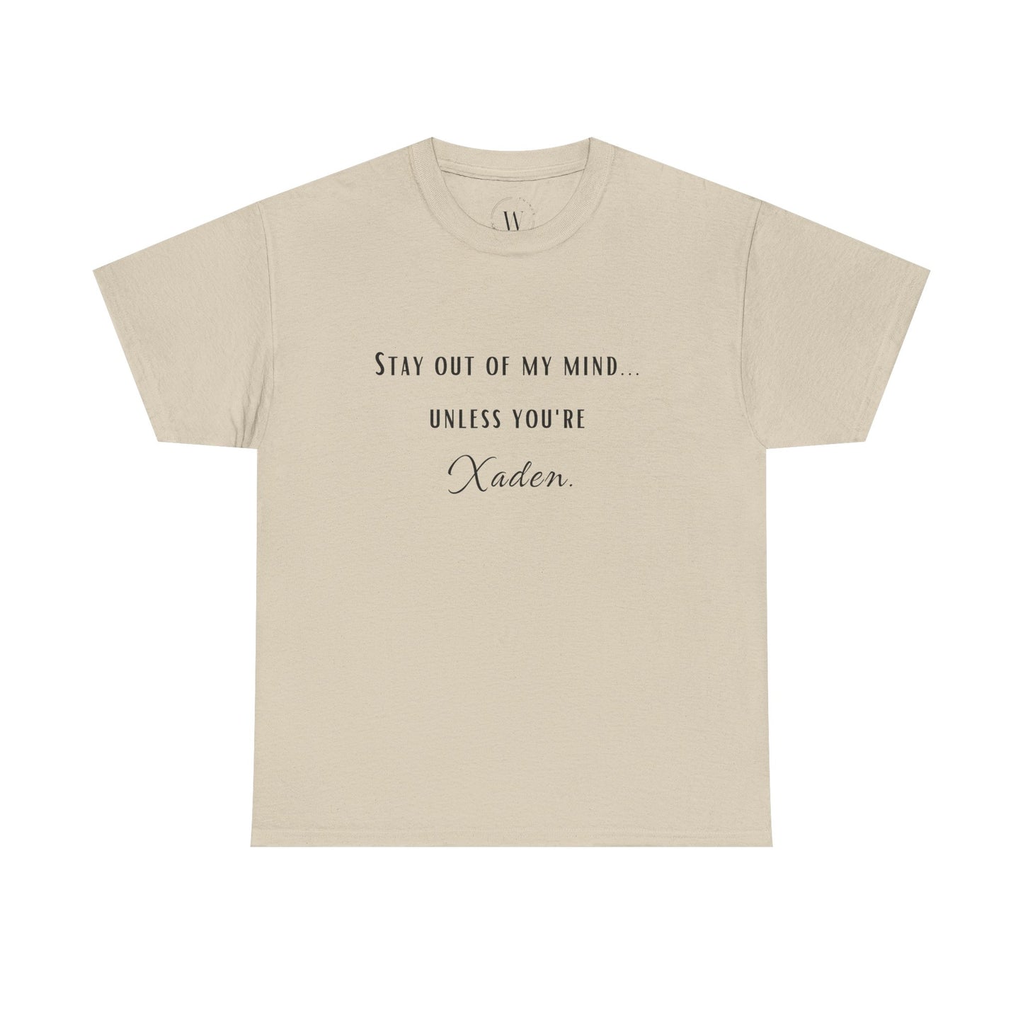 Kaufuniversum - Stay Out of My Mind T-Shirt  |  Xaden | Fourth Wing, Iron Flame, Onyx Storm Fans | Romantasy | Book Boyfriend Shirt