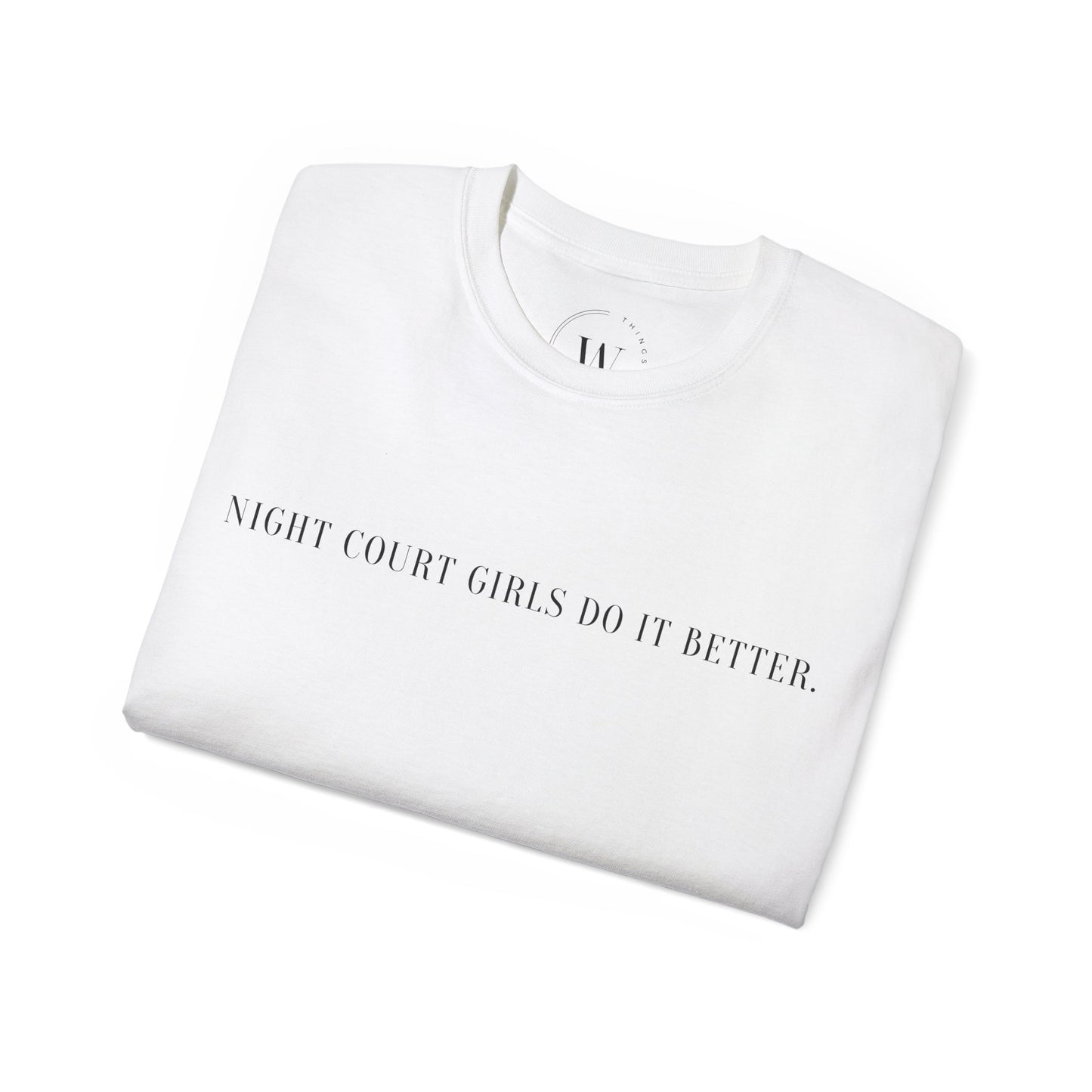 Kaufuniversum - Night Court Girls Do It Better  ACOTAR Shirt | Romantasy Tee | Bookish Gift | Velaris Merch