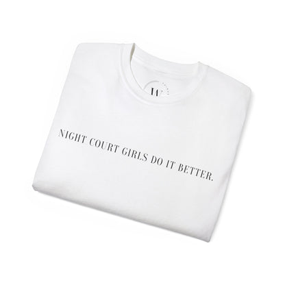 Night Court Girls Do It Better  ACOTAR Shirt | Romantasy Tee | Bookish Gift | Velaris Merch