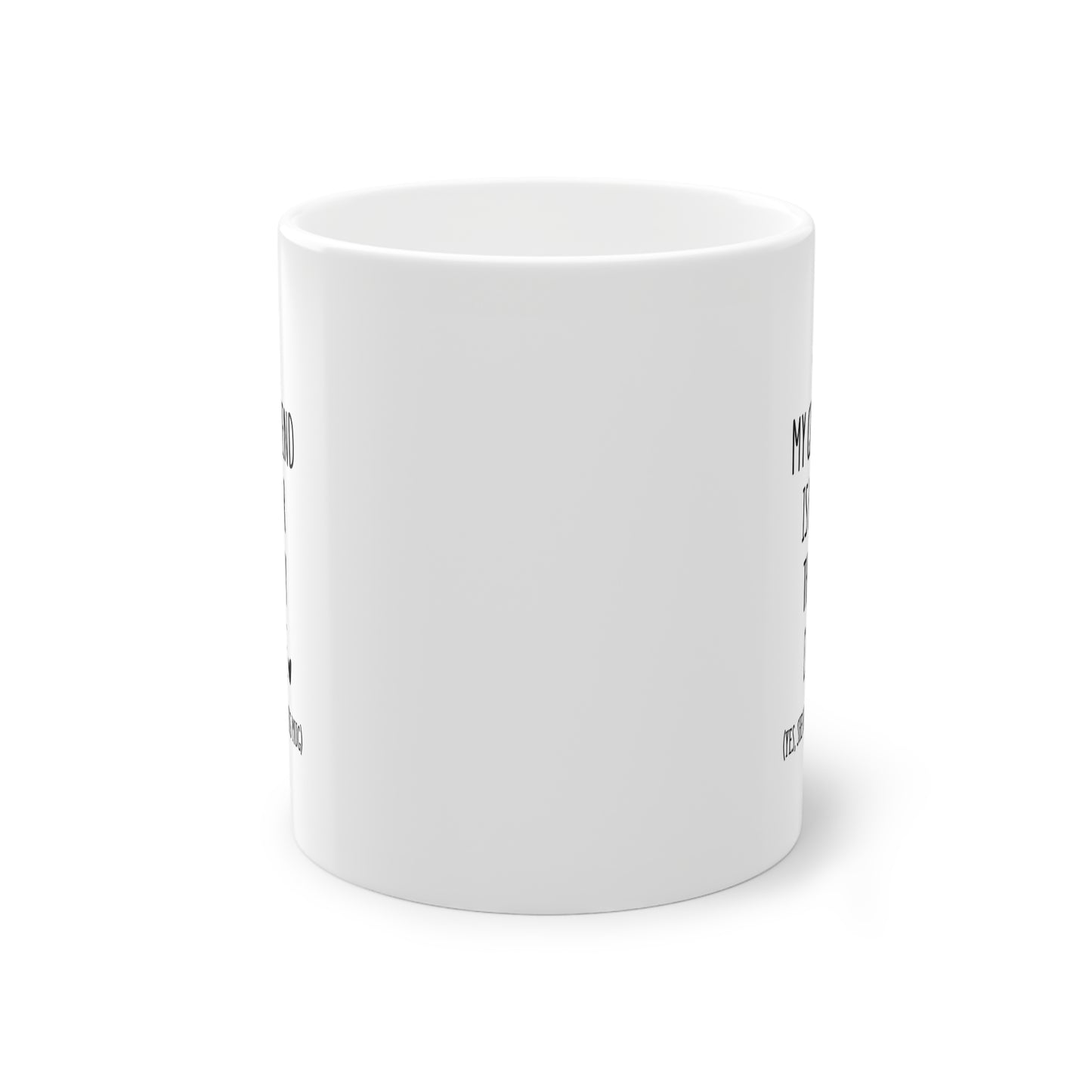 Kaufuniversum - My Girlfriend is Hotter Than My Coffee Lustige Tasse - Geschenk für den Freund, süße Paar-Kaffeetasse