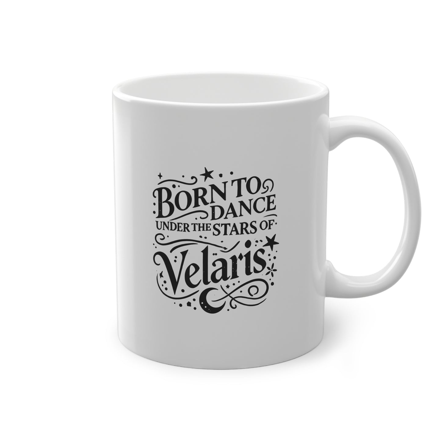 Kaufuniversum - Born to Dance Under the Stars of Velaris Mug  ACOTAR-Inspired Fantasy Coffee Cup, Night Court Aesthetic Gift