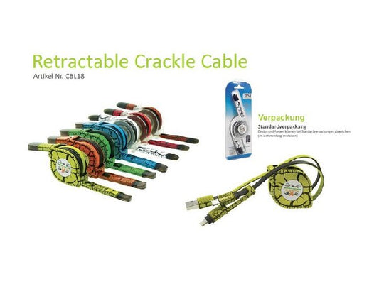 Kaufuniversum - Retractable Crackle Cable