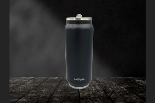 Kaufuniversum - Dosen Thermo Trinkflasche schwarz