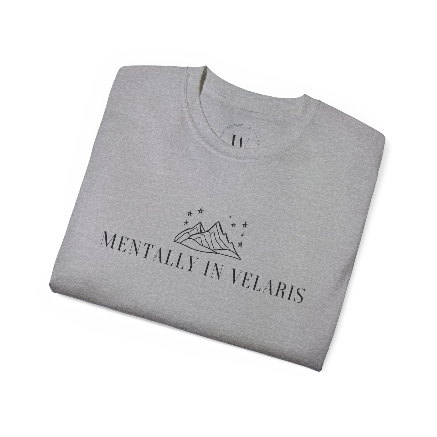 Kaufuniversum - Mentally in Velaris | Night Court Aesthetic Shirt | Rhysand Bookish Tee | Romantasy Fantasy Lover Gift | Fae Merch | Book Boyfriend Shirt
