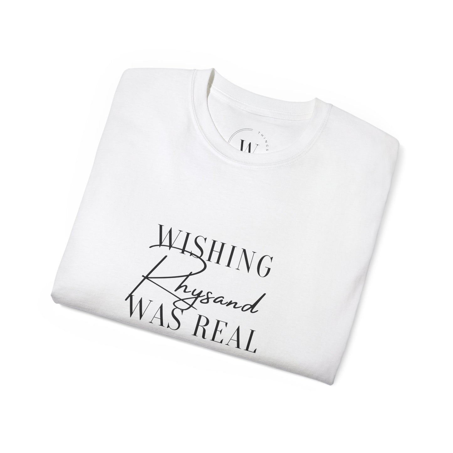 Kaufuniversum - Wishing Rhysand Was Real Book Boyfriend Shirt | ACOTAR Merch | Romantasy Tee | Night Court | Sarah J. Maas Gift