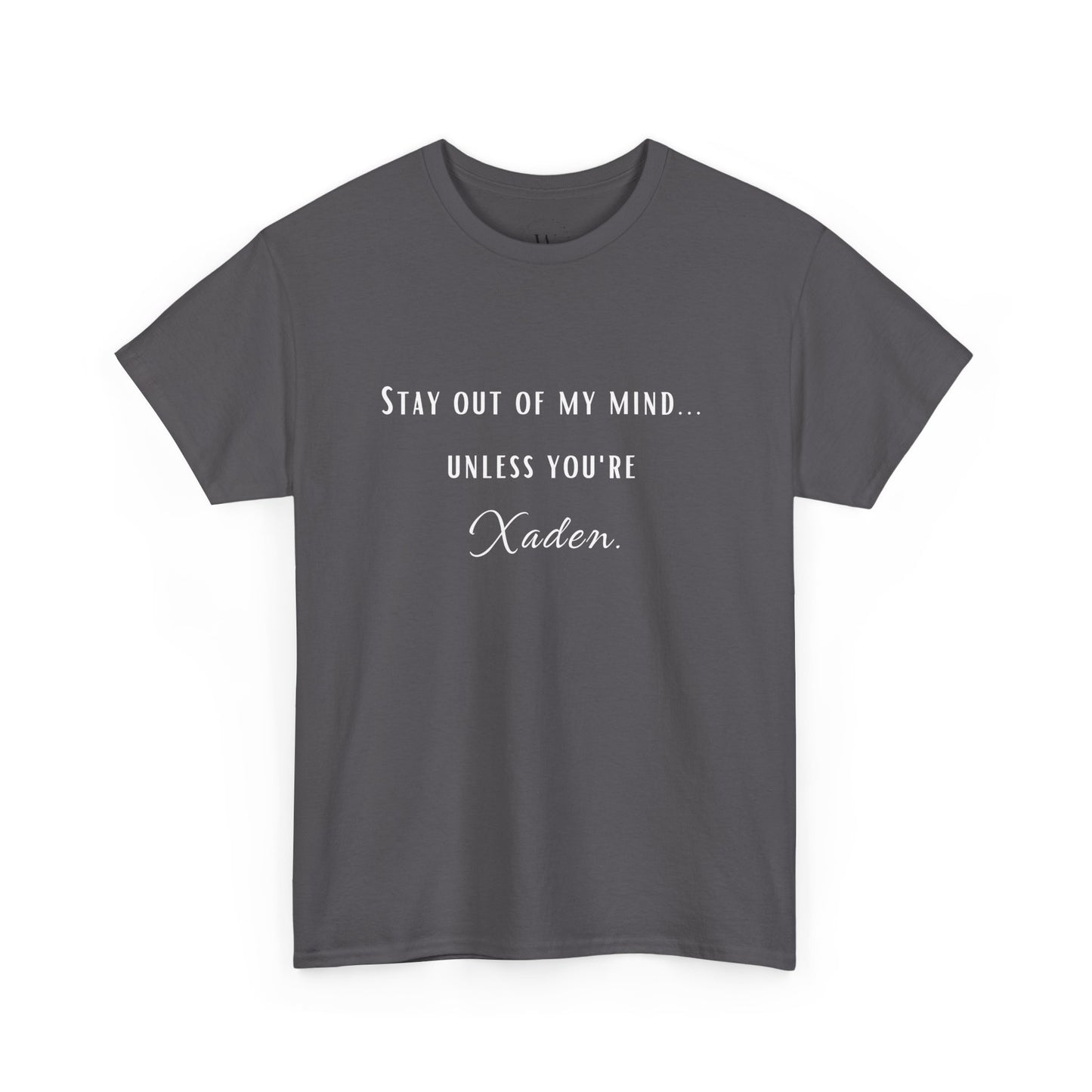 Kaufuniversum - Stay Out of My Mind T-Shirt  |  Xaden | Fourth Wing, Iron Flame, Onyx Storm Fans | Romantasy | Book Boyfriend Shirt