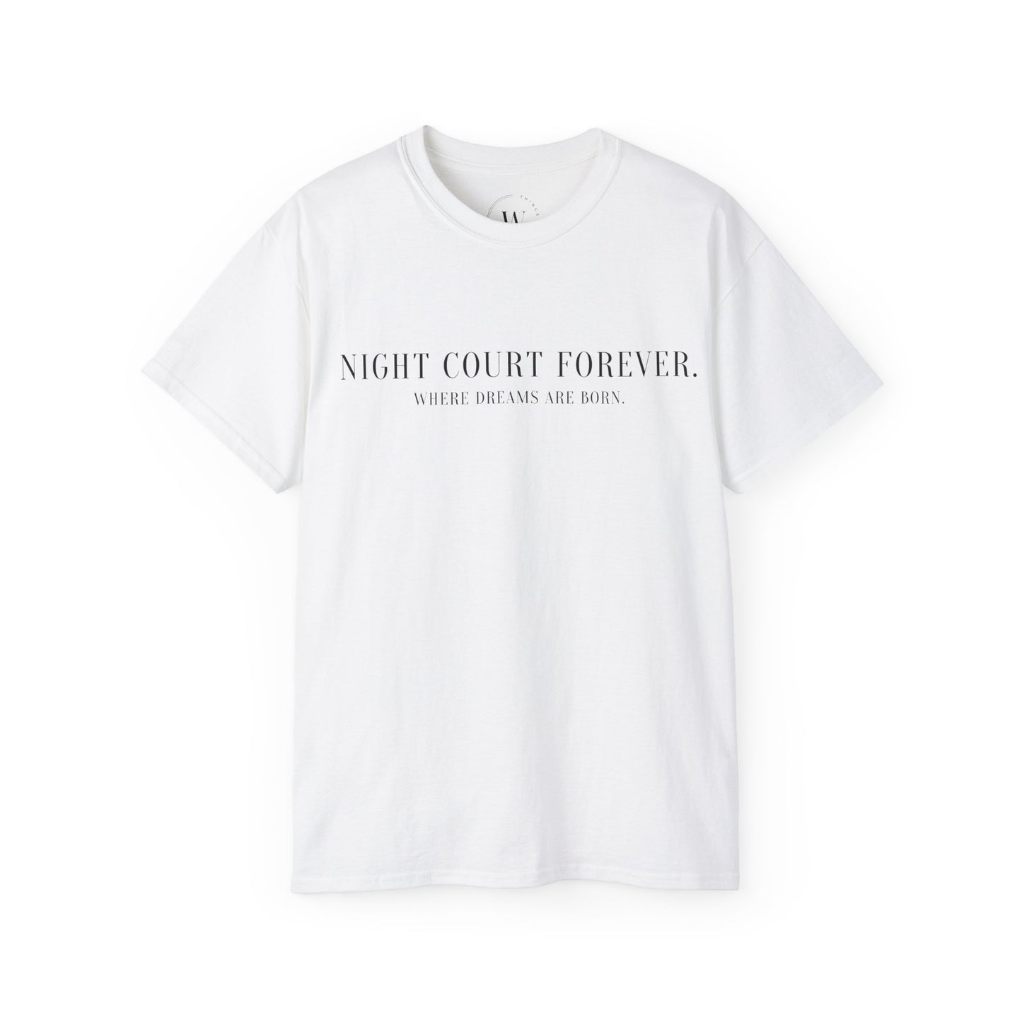 Kaufuniversum - Night Court Forever  Where Dreams Are Born | Rhysand Inspired Shirt | Romantasy | Fantasy Lover | Fae Aesthetic Merch | Book Boyfriend Shirt