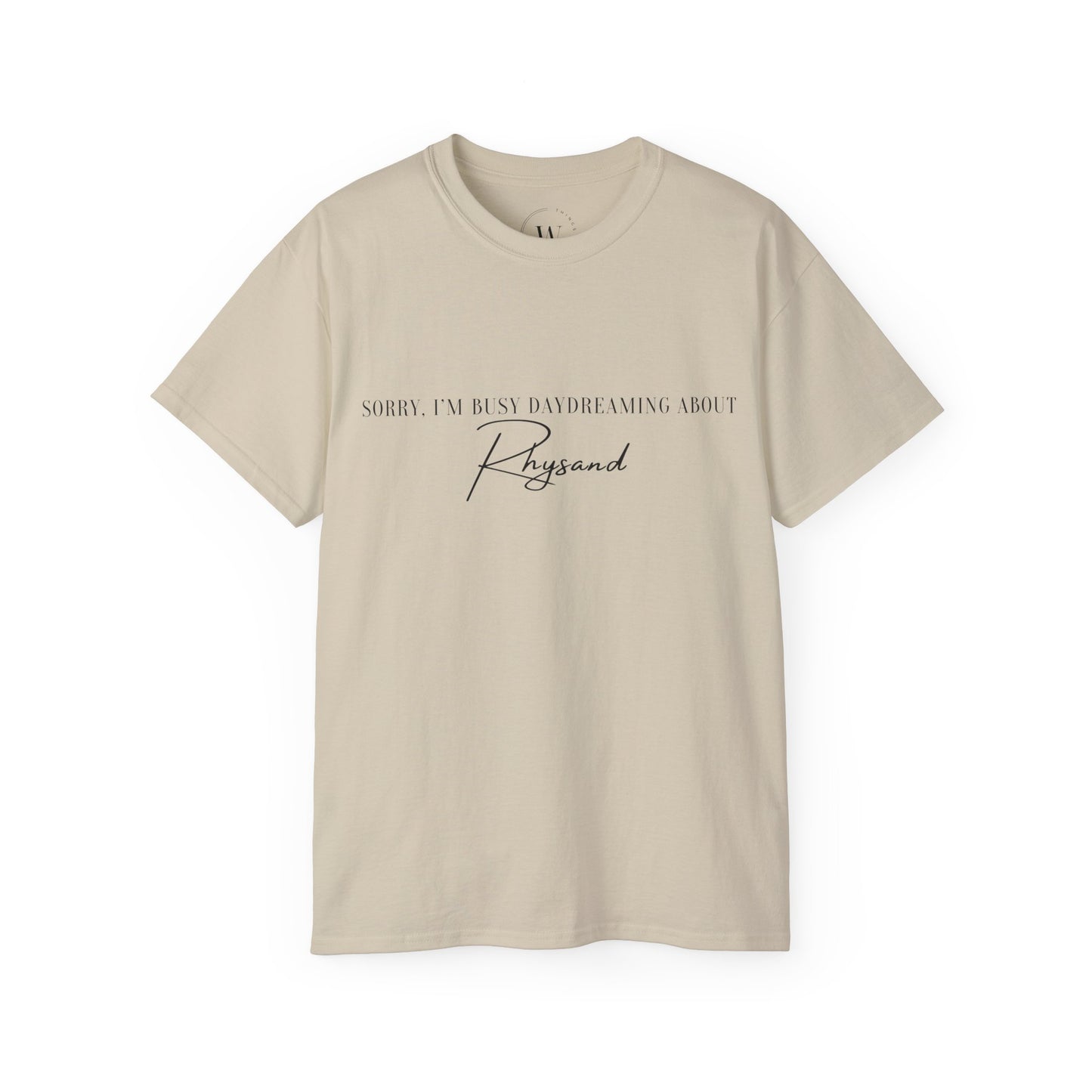 Kaufuniversum - Sorry Im Busy Daydreaming About Rhysand  Night Court Shirt | Romantasy Tee |  Fae Lover T-Shirt | Fantasy Book Merch | Book Boyfriend Shirt