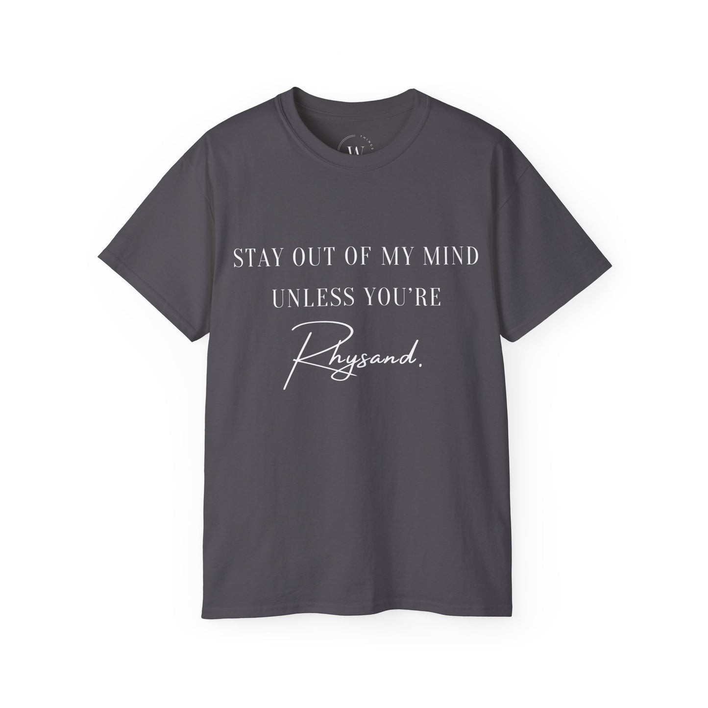 Kaufuniversum - Stay Out of My Mind Unless You are Rhysand | Bookish Fantasy T-Shirt | ACOTAR Romantasy Shirt | Book Boyfriend Tee | Velaris Lover Shirt