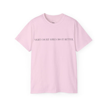Night Court Girls Do It Better  ACOTAR Shirt | Romantasy Tee | Bookish Gift | Velaris Merch