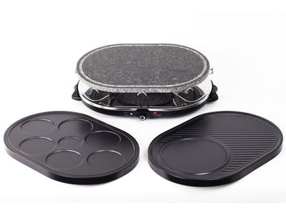 OHMEX Raclette mit Stein 8 Personen