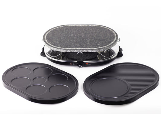Kaufuniversum - OHMEX Raclette mit Stein 8 Personen