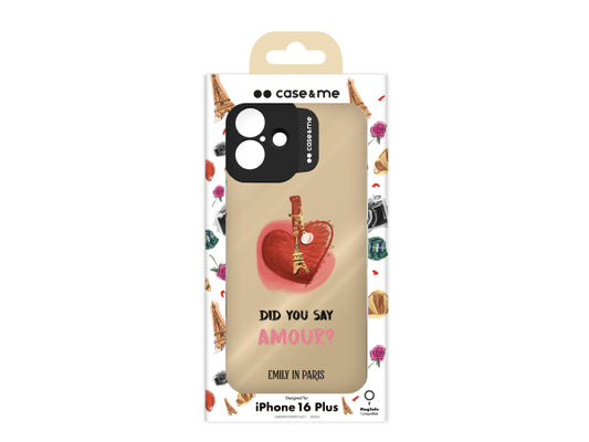 CASEME Cover Emily in Paris kompatibel mit MagSafe für iPhone 16 Plus