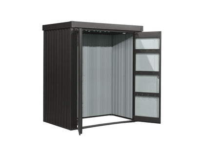 floraworld Premium Geräteschrank mit Flachdach 1.5 qm