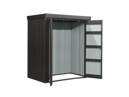 floraworld Premium Geräteschrank mit Flachdach 1.5 qm