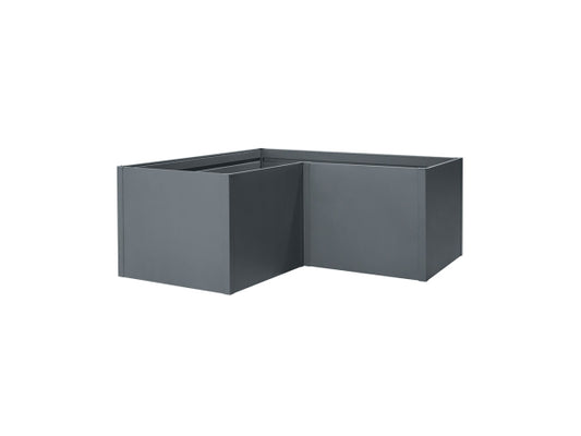 floraworld Twin-Wall Gartenbeet Kurve