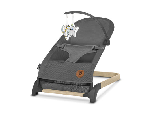 Kaufuniversum - Lionelo Babywippe June Air Grey Graphite