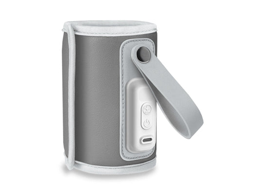Kaufuniversum - Lionelo Flaschenwärmer Thermup Go Grey Silver
