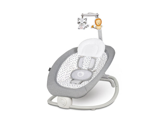 Kaufuniversum - Lionelo Babywippe Pascal Grey Dove