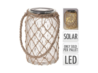 FS-STAR Solarlampe Glas 11x18.5 cm