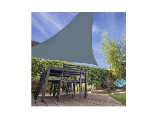 Kaufuniversum - FS-STAR Sonnensegel 3.6x3.6 x 3.6m stahlblau