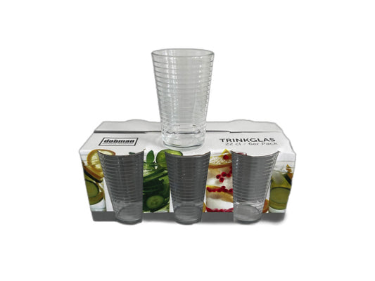 Kaufuniversum - FS-STAR Trinkgläser 6 Stk. 220ml