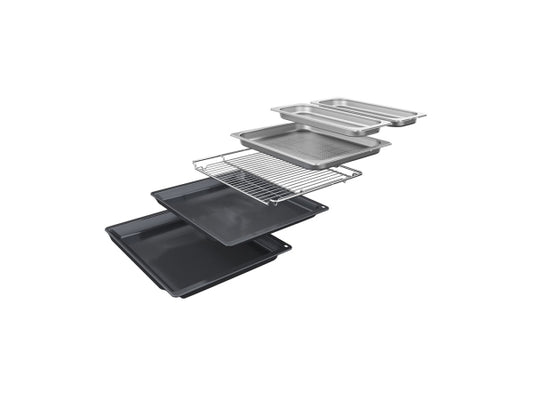 Bosch HSG7361B1 Einbau-Dampfbackofen 60x60cm schwarz