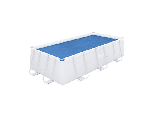 Kaufuniversum - Bestway rechteckige Solar-Poolabdeckung 3.8x1.8m