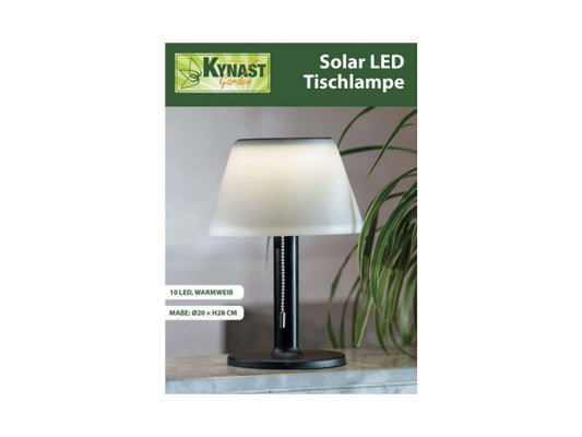 Kaufuniversum - Solar Tischlampe mit LED Ø20cm x 28cm Kynast