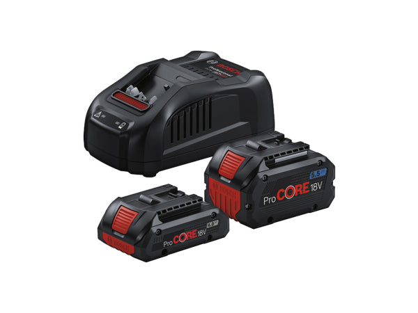 Kaufuniversum - Bosch Professional Bosch Starter-Set ProCore18V 1x 4.0Ah+1x 5.5Ah+GAL 1880CV