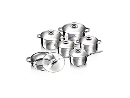 Blaumann 12-teiliges Kochgeschirr-Set Gourmet Line