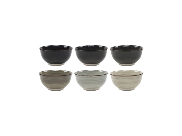 Kaufuniversum - Tavola Schüssel Ø12cm Industrial 6 Stück assortiert