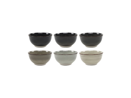 Kaufuniversum - Tavola Schüssel Ø12cm Industrial 6 Stück assortiert