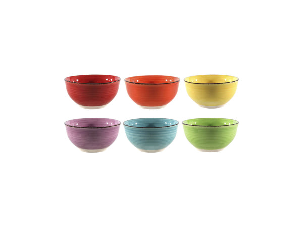 Kaufuniversum - Tavola Schüssel Ø12cm uni 6 Stück assortiert