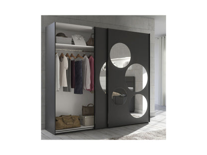 CONTINI Schwebetürenschrank SPOT 219 x 206 x 62.5cm
