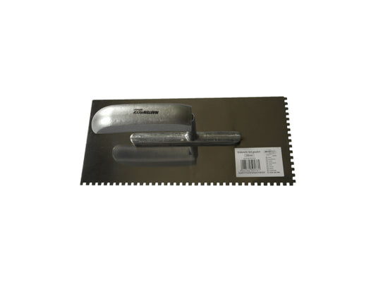 Kaufuniversum - Masterproof Glättekelle 4x4 gezahnt 280mm rostfrei