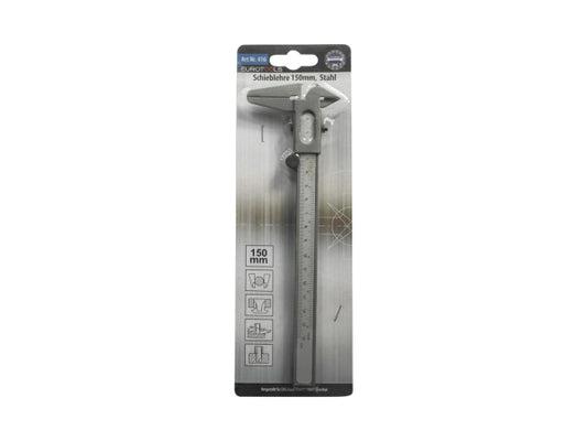 Kaufuniversum - Eurotools Schieblehre 150 mm Stahl