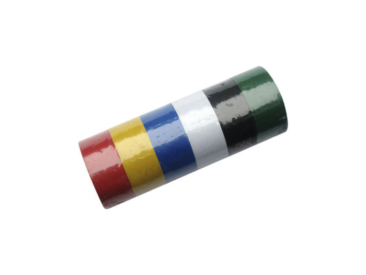 Kaufuniversum - Eurotools PVC-Klebeband 6-tlg. 2.5m x 19mm