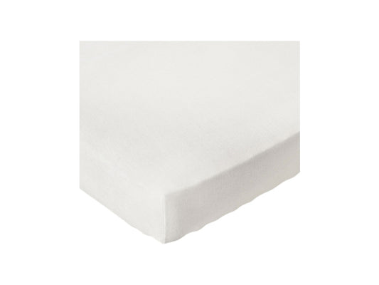 Kaufuniversum - Divina Textil SuperStretch-Fixleintuch 90-100x190-220x17-25 cm offwhite