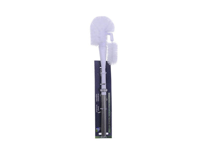 CREaCLEAN CLARISSA WC-Bürste Chrom mit Randreiniger