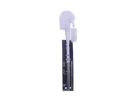 CREaCLEAN CLARISSA WC-Bürste Chrom mit Randreiniger