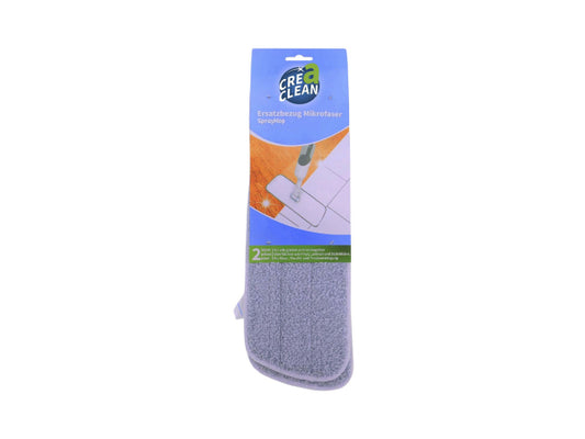 Kaufuniversum - CREaCLEAN Mikrofaser Universal Wischbezug für SprayMop 2er Set
