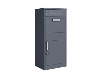 Holmberg Paket-Briefkasten 50x38x112cm anthrazit