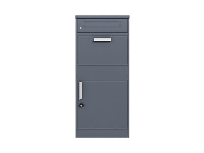 Holmberg Paket-Briefkasten 50x38x112cm anthrazit
